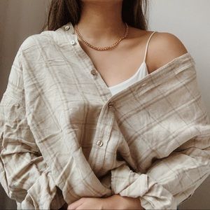 cozy cream flannel🤎🍂